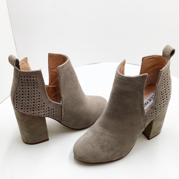 🆕{SteveMadden} Nomad Leather/Suede Ankle Booties - Picture 4 of 13